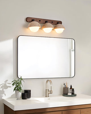 Globe Travertine Pecherna Wall Sconce