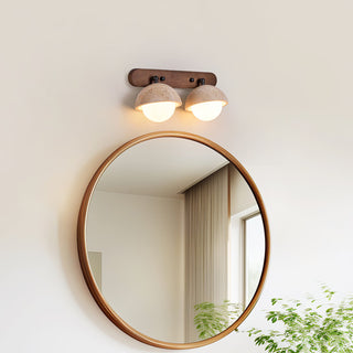 Globe Travertine Pecherna Wall Sconce