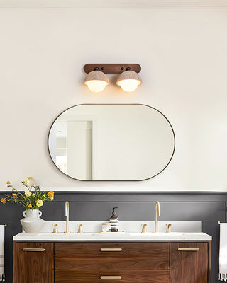 Globe Travertine Pecherna Wall Sconce