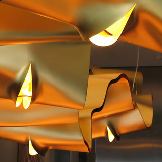 Gold Ribbon Chandelier