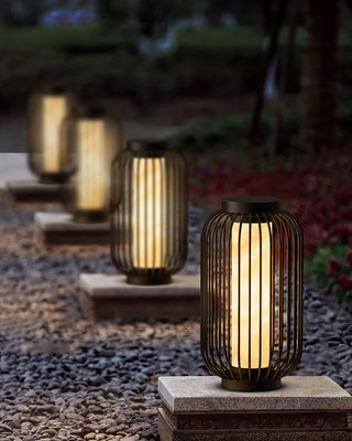 Graydon Alabaster Outdoor Table Lamp