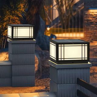 Harrison Acrylic Cube Outdoor Lamp