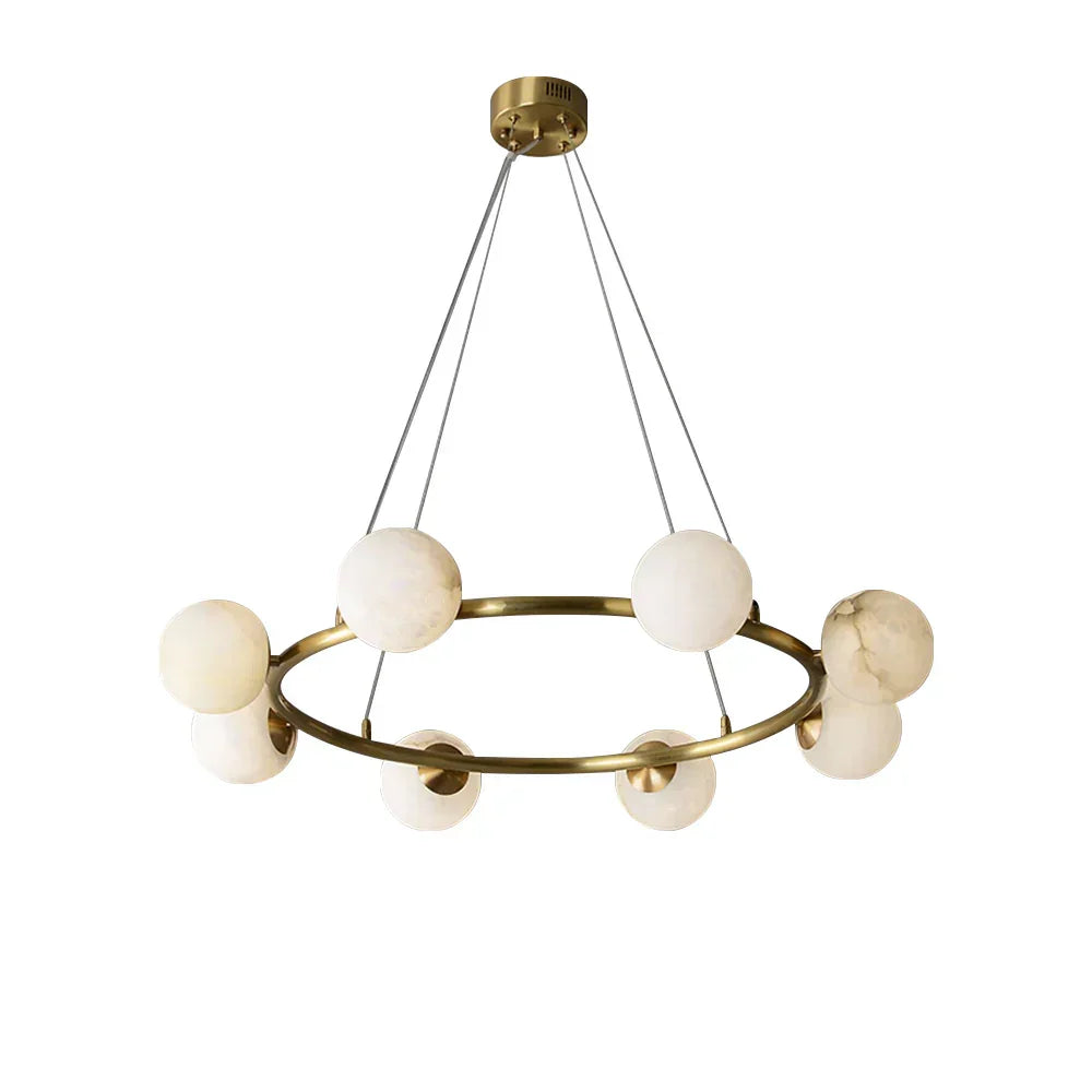Helix Alabaster Chandelier | Vidirlighting