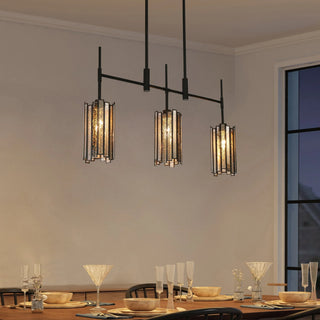 Hemaaolay Colored Glass Chandelier - Vidirlighting
