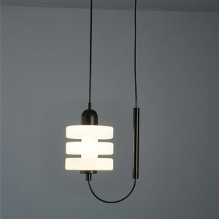 Japanese Minimalist Glass Pendant Light