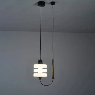 Japanese Minimalist Glass Pendant Light