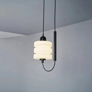 Japanese Minimalist Glass Pendant Light