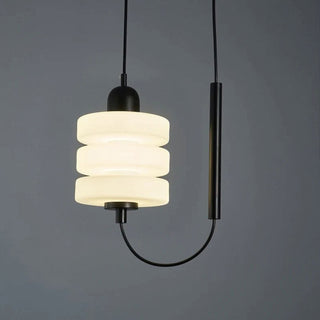 Japanese Minimalist Glass Pendant Light