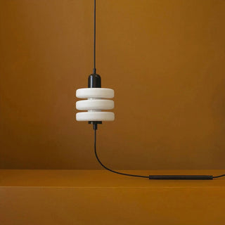 Japanese Minimalist Glass Pendant Light