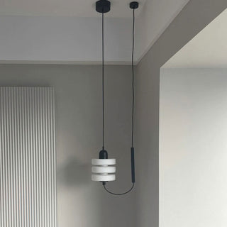 Japanese Minimalist Glass Pendant Light