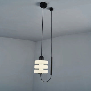 Japanese Minimalist Glass Pendant Light