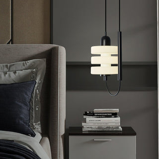 Japanese Minimalist Glass Pendant Light