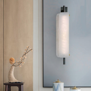 Jorge White Marble Wall Lamp