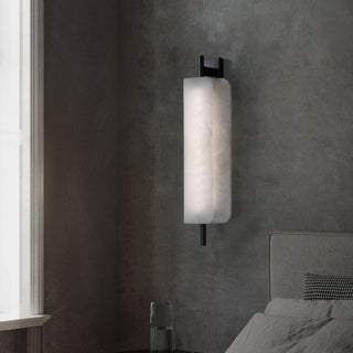 Jorge White Marble Wall Lamp