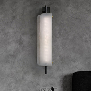 Jorge White Marble Wall Lamp