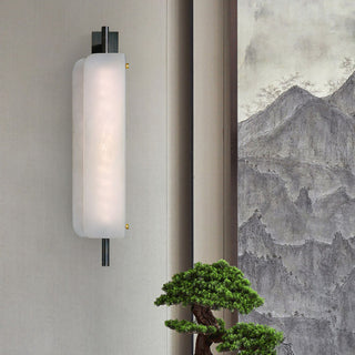 Jorge White Marble Wall Lamp