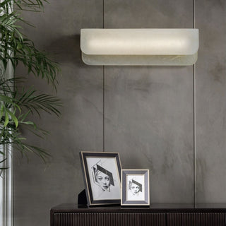 Jorge White Marble Wall Lamp