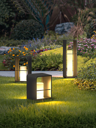 Solar Power Outdoor Light. Garden Lantern (Solar). LED Lantern Garden Light. Pena Minimalist Rectangular Solar Power Outdoor. outdoor waterproof lawn lamp.