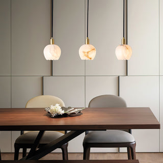 Lilin Alabaster Pendant Light