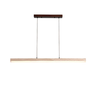 Linear Ecliptic Beam Travertine Pendant Lamp