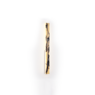 Linear Marble Rectangular Wall Lamp