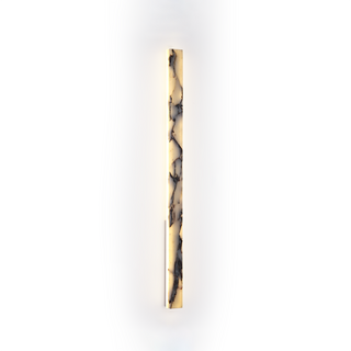 Linear Marble Rectangular Wall Lamp