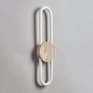 Long Strip Ra Travertine Wall Lamp