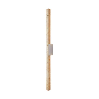 Long Strip Travertine Prometheus Wall Lamp