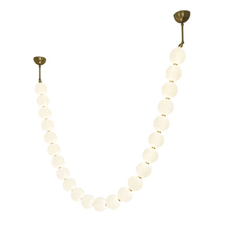 Luxurious Pearl Necklace Chandelier