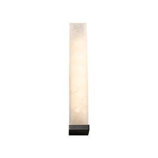 Luxurious Rectangle Alabaster Wall Lamp