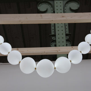 Luxurious Pearl Necklace Chandelier