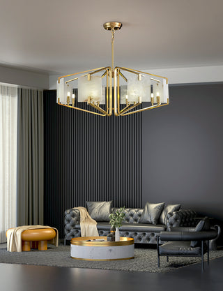 Luxury Alabaster Appareil Chandelier