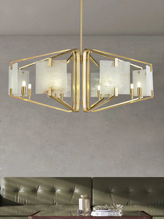 Luxury Alabaster Appareil Chandelier