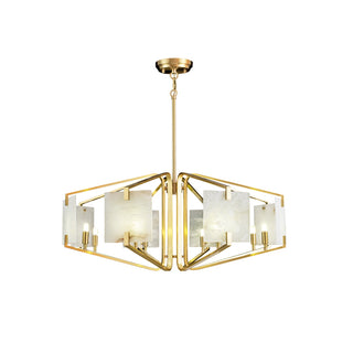 Luxury Alabaster Appareil Chandelier