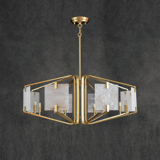 Luxury Alabaster Appareil Chandelier