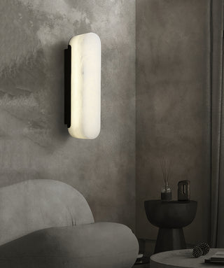 Luxury Alabaster Vertical Wall Lamp