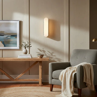 Luxury Alabaster Vertical Wall Lamp