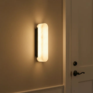 Luxury Alabaster Vertical Wall Lamp