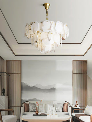 Luxury Gloire Alabaster Chandelier