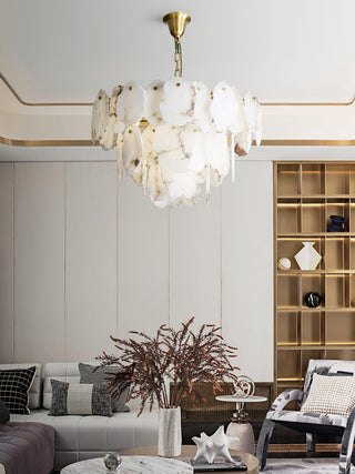 Luxury Gloire Alabaster Chandelier