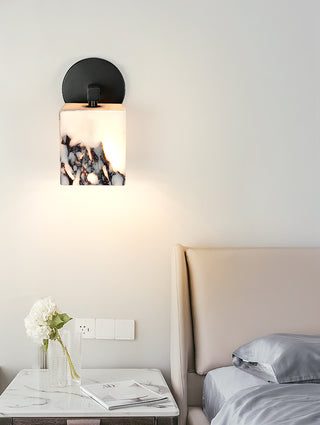 Marble Cube Geometric Wall Lamp