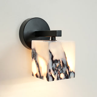 Marble Cube Geometric Wall Lamp