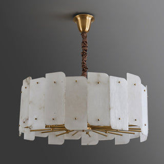 Marble Lorry Round Chandelier