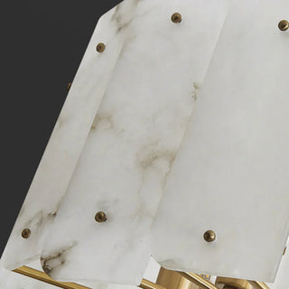 Alabaster Lorry Round Chandelier