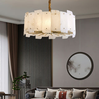 Marble Lorry Round Chandelier