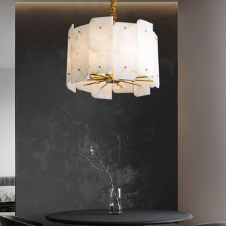 Marble Lorry Round Chandelier