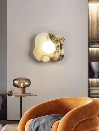 Irregular Bulgari Marble Wall Lamp