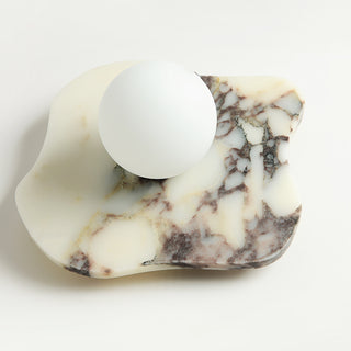 Irregular Bulgari Marble Wall Lamp