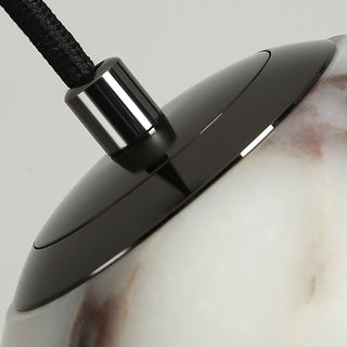 Spherical Bulgari Marble Pendant Light