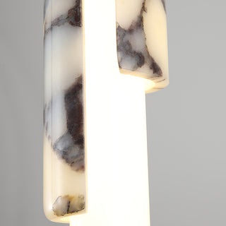 Cylindrical Bulgari Marble Pendant Lamp